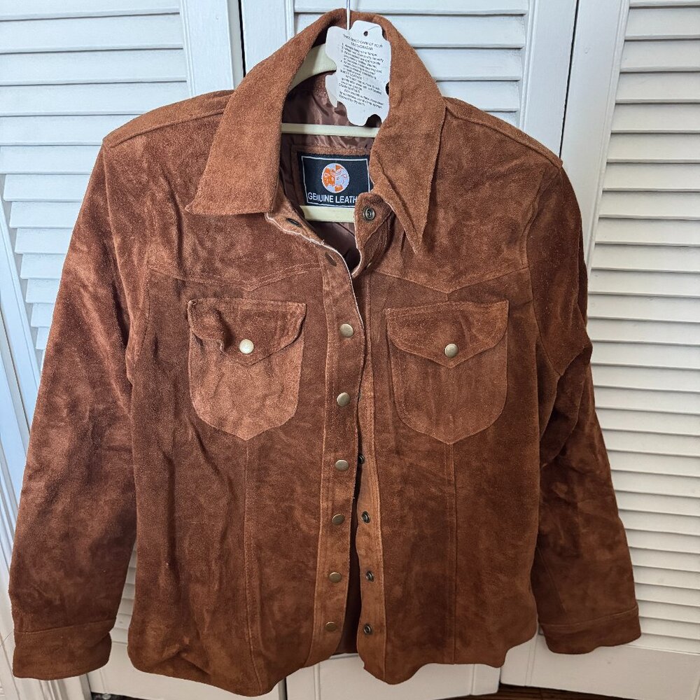 Brown Suede Jacket - image 1